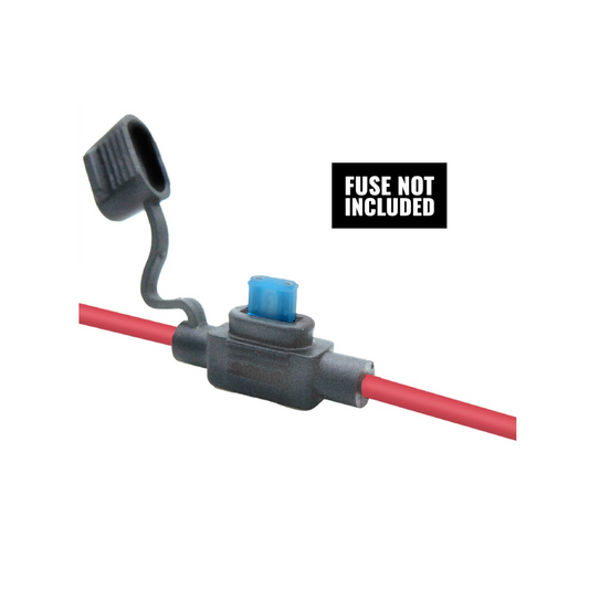 Fuse Holder, In-Line, Suits Micro 2 Fuses - Each