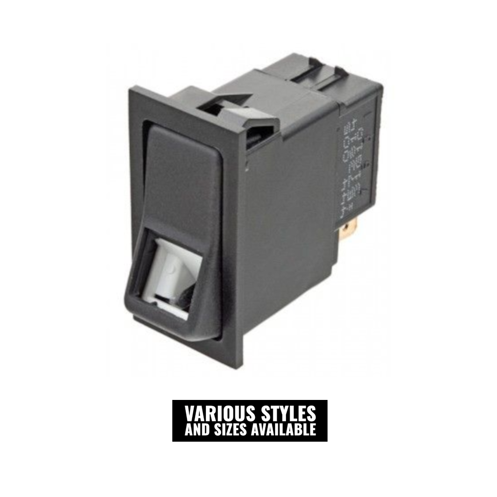 Switch, Ionnic, Rocker Location Illumination, Mom-On/Off/Mom-On, 24v - Each