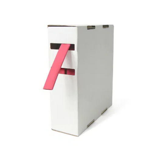 Heatshrink, Box, 3:1 Ratio, Red, 9mm - 5m Roll