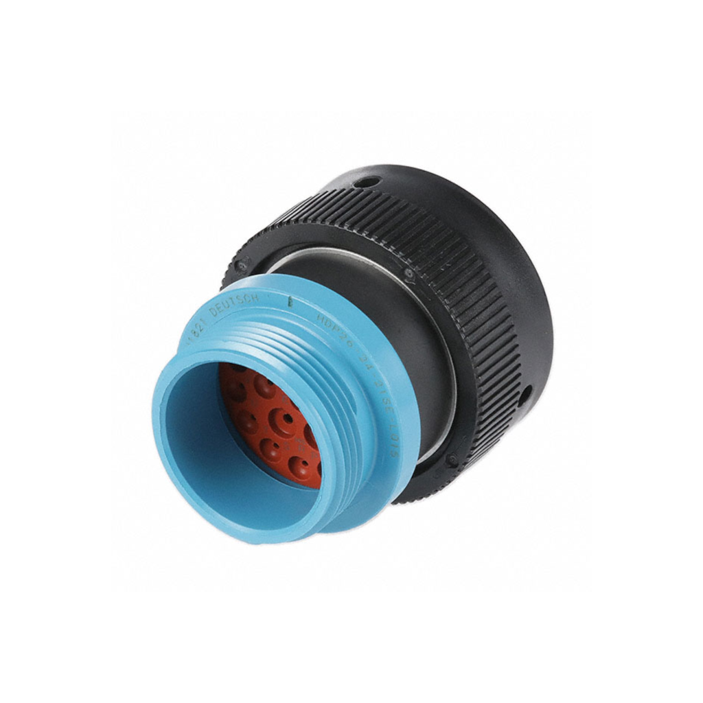 Connector, Deutsch, Plug with Threaded Rear Housing, 21 Position - Each
