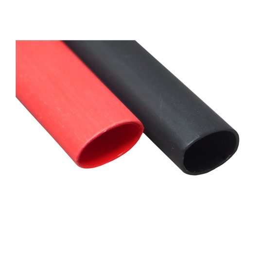 Heatshrink, Dual Wall, Glue Lined, 3:1 Ratio, Black, 3 to 1mm - 1.2m Length