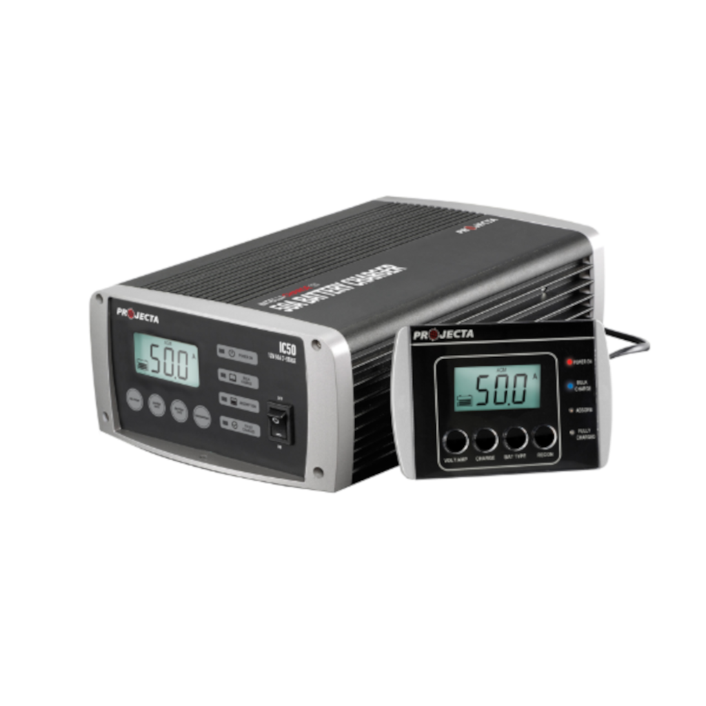 Battery Charger, 7 Stage Automatic Intelli-Charge, 12v, 50a - Each