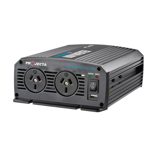 Inverter, Modified Sine Wave Inverter, 12v, 600w - Each