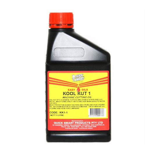 Cutting Oil, Water Soluble Kool Kut, 1lt - Each