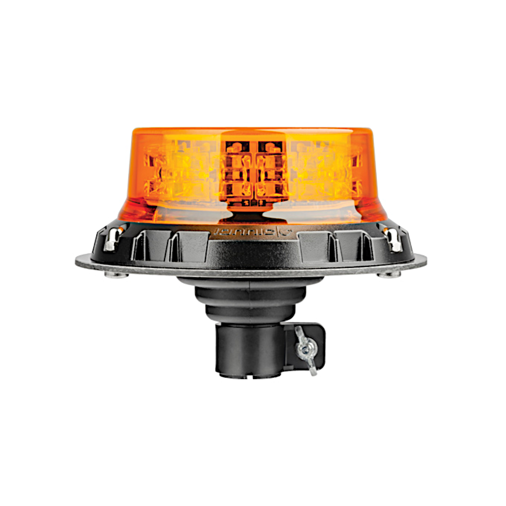 Beacon, Ionnic, LED, Class 1 Pole Mount, Low Profile, Amber, 12-24v - Each
