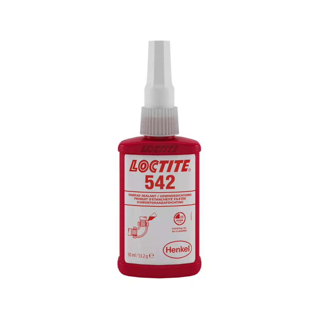Sealant, Loctite 542, Medium Strength Hydraulic Sealant, 50ml - Each
