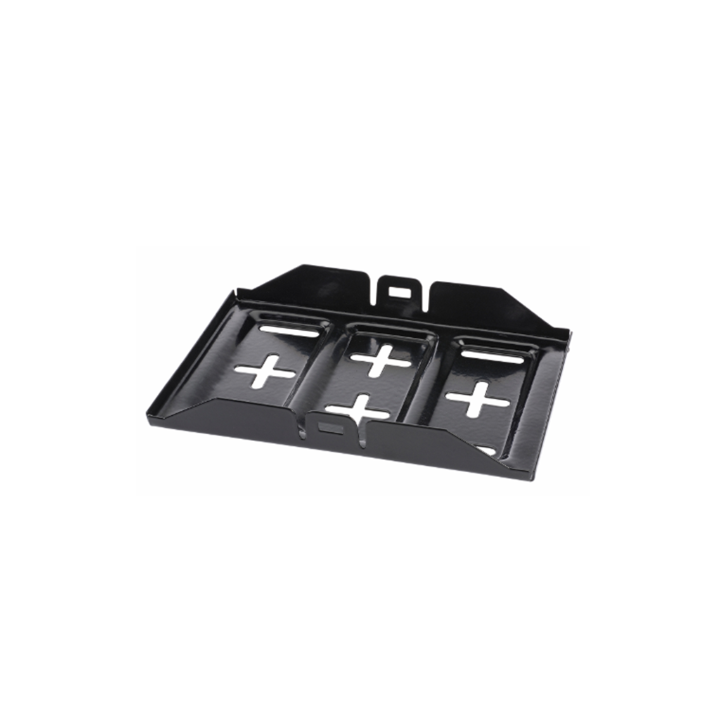 Battery Tray, Universal, Metal, Suits up to N70, 185 x 340mm - Each