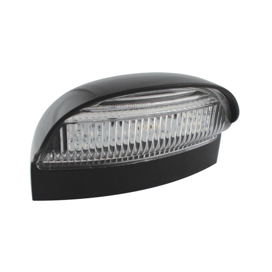 Licence Plate Lamp, Whitevision, LED Contour Style, 9-33v, 1.0w - Each