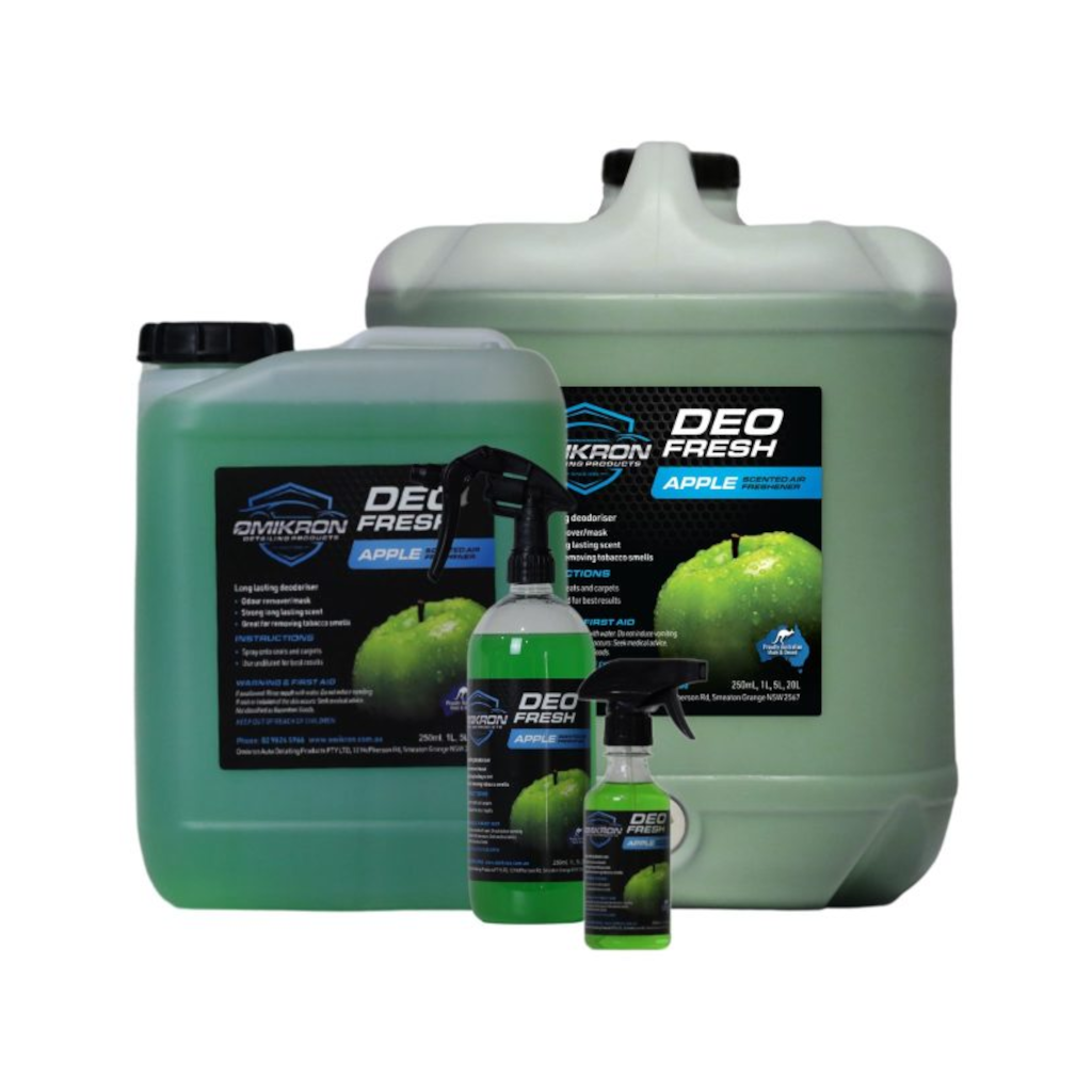 Air Freshener, Deofresh Green Apple, Omikron, 1lt - Each