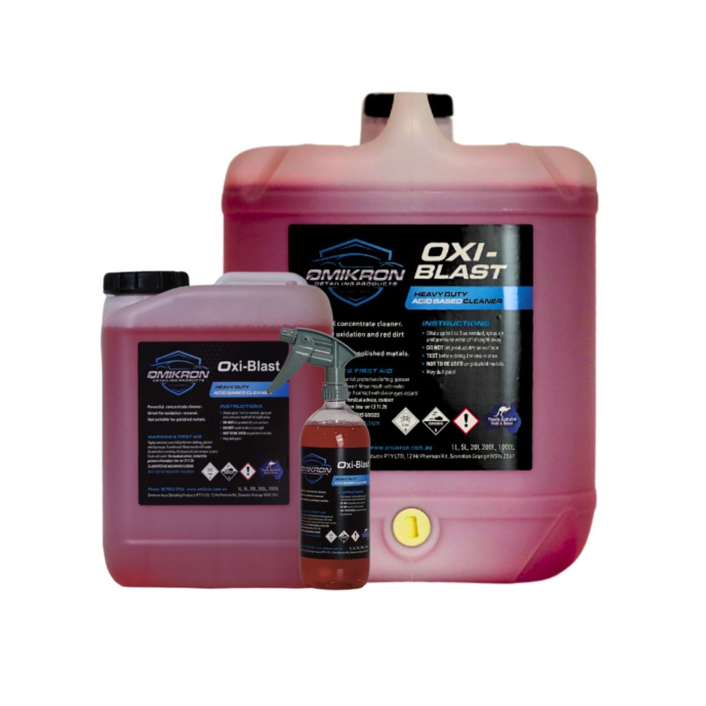 Acid Cleaner, Oxi-Blast Omikron, Concentrating Stripping and Cleaning, 20lt - Each
