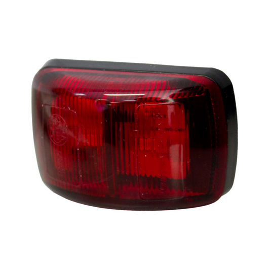 Marker Lamp, Whitevision, LED Rear Position, 9-33v, 0.5m Cable, Red - Each