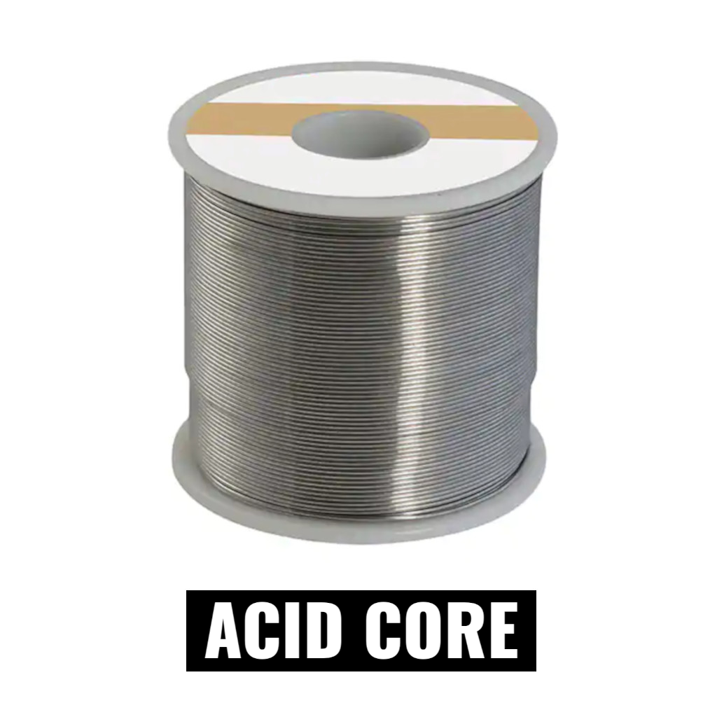 Solder Spool, Acid Core, 1.6mm, 500g - Each