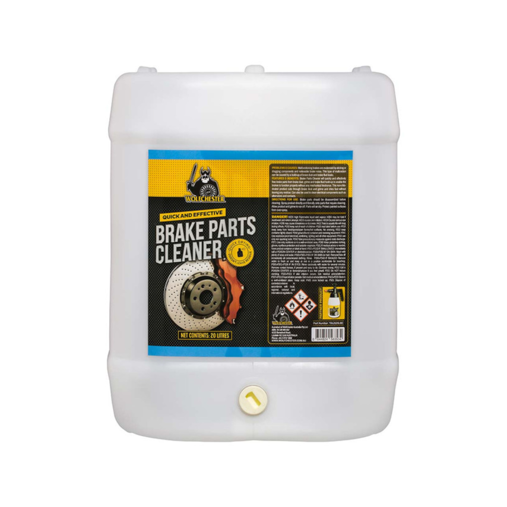 Cleaner, Wolfchester, Brake & Parts Cleaner, Non-Chlorinated, 20lt - Each