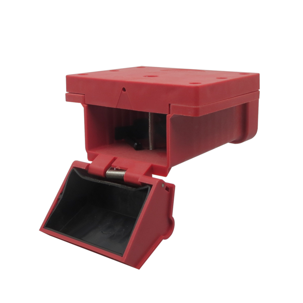 Anderson Style Housing Cover, External Mount, Red, Suits 50a - Each