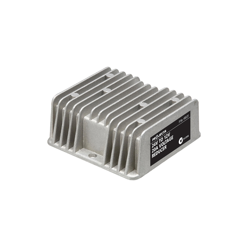 Voltage Reducer, 12/24v, 20a - Each