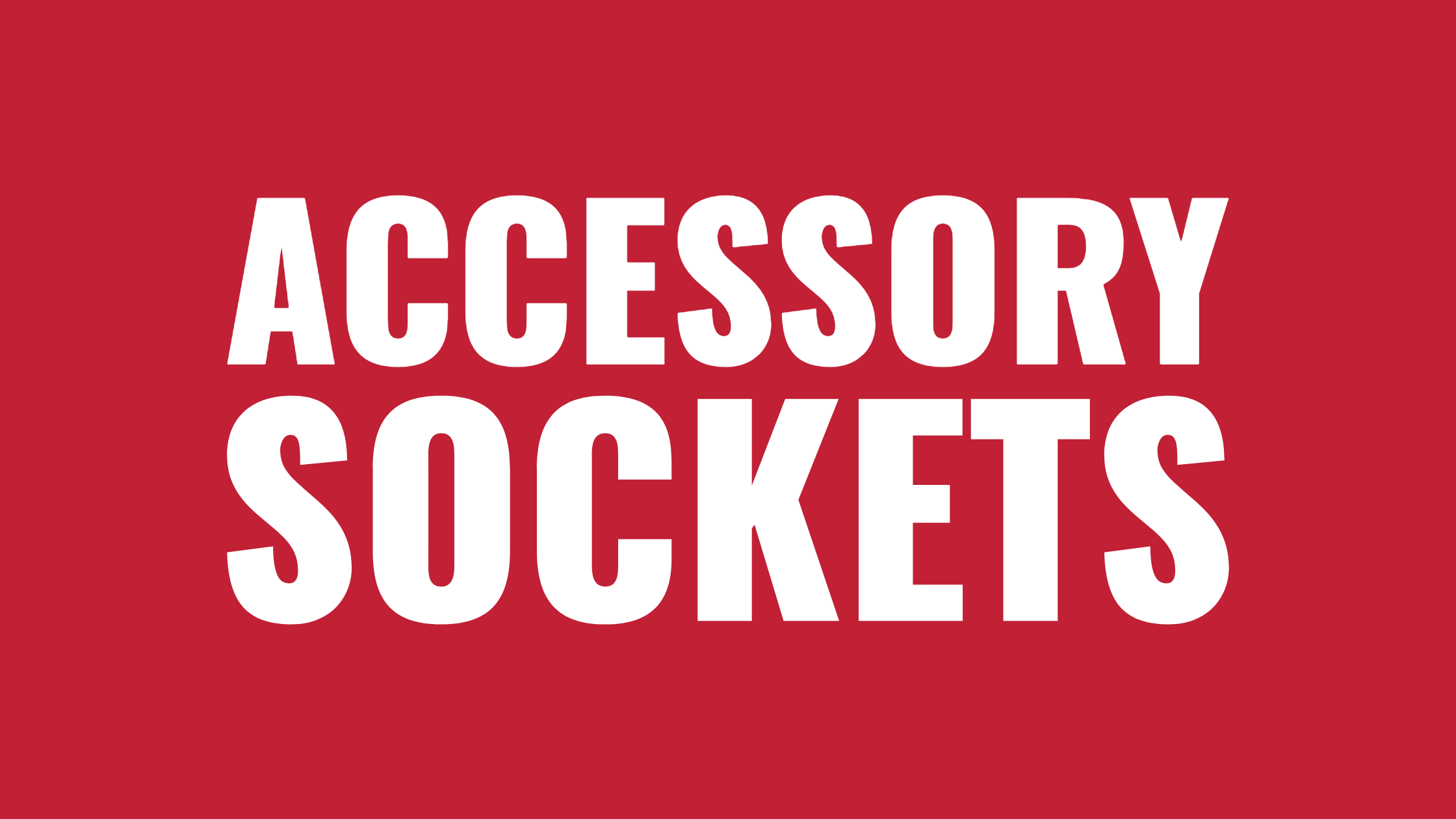 Accessory Plugs & Sockets – Realport Traders Pty Ltd