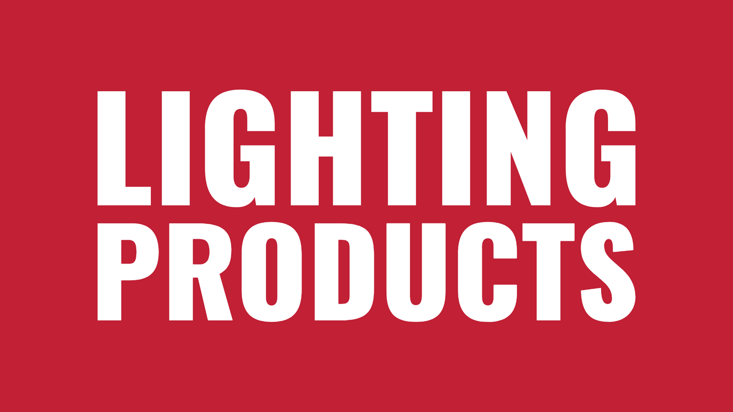 Lighting Products