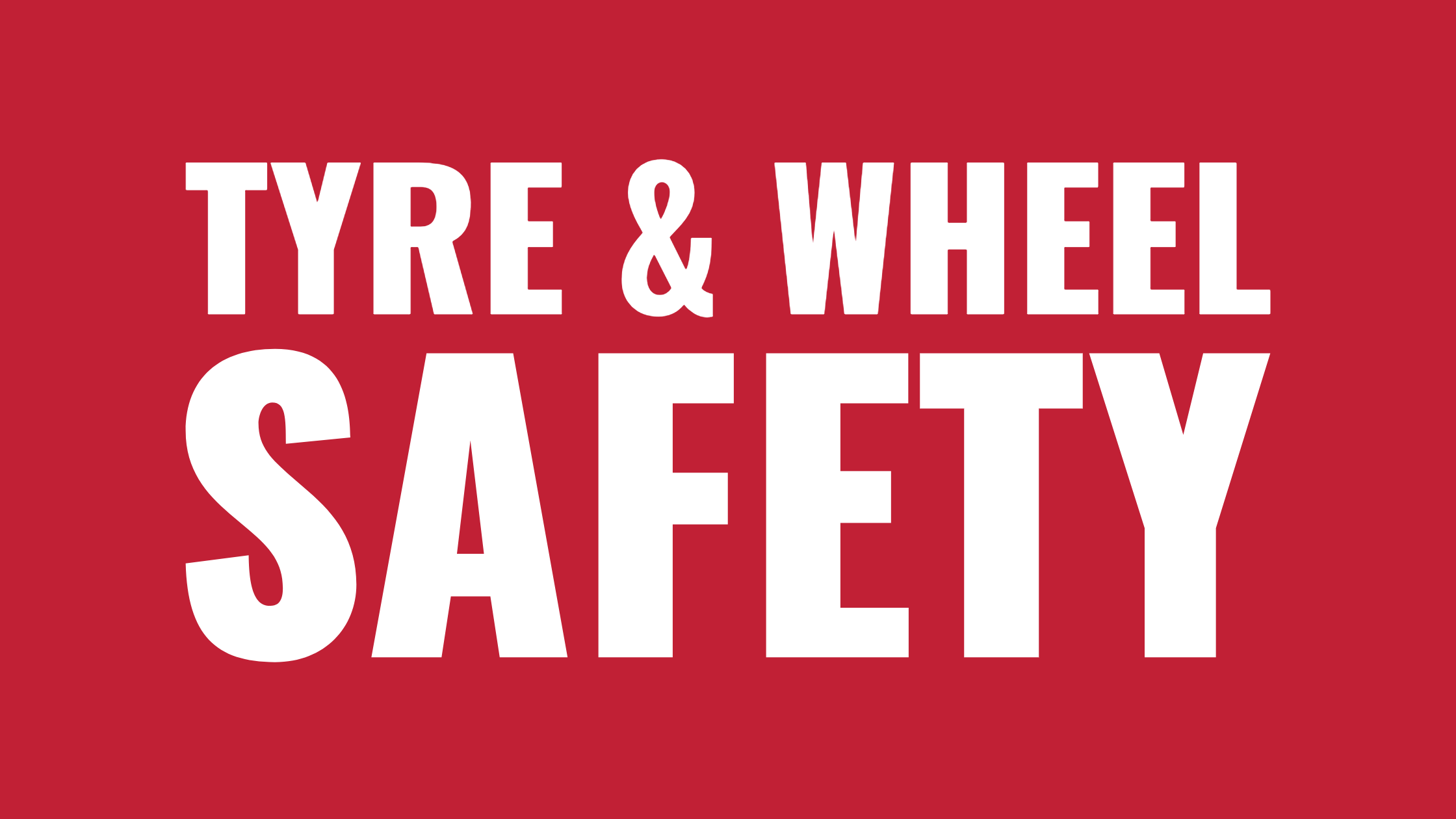 Tyre & Wheel Safety – Page 2 – Realport Traders Pty Ltd