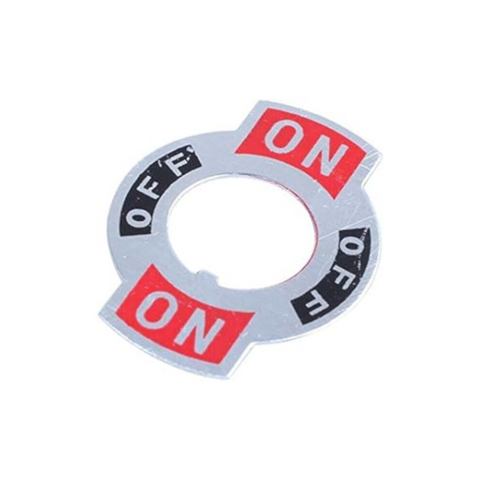 Switch Identifier Decal, On/Off/On - Each