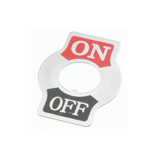 Switch Identifier Decal, On/Off - Each