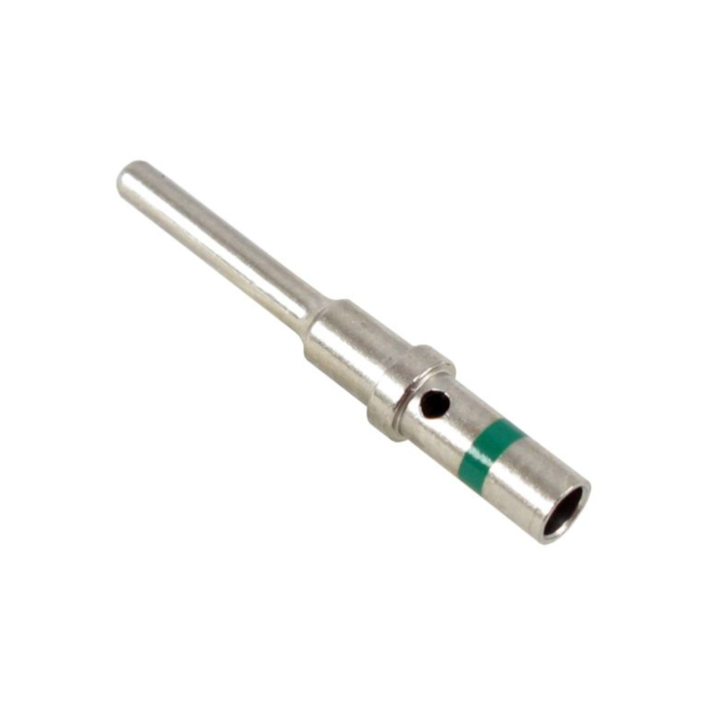 Contact Terminal, Deutsch, Male Green Band, 16-14 AWG, Nickel - Each