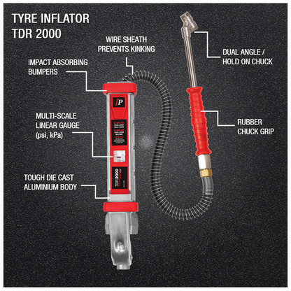 Tyre Inflator, Jamec, TDR 2000 - Each