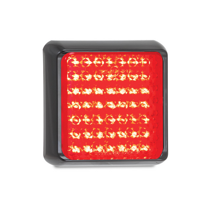 Lamp, LED Autolamps, LED 100 Series, Stop/Tail Lamp, Red, 12-24v - Each