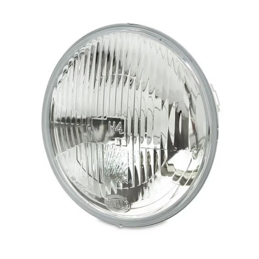 Headlamp Insert, Hella, Heavy Duty High/Low Beam Halogen, 12/24v, 178mm, (L-1058HD) - Each