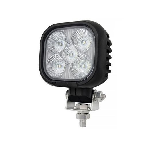 Work Lamp, Mad Goose, Square, Flood Beam, Deutsch, Connector, 9-32v, 50w - Each