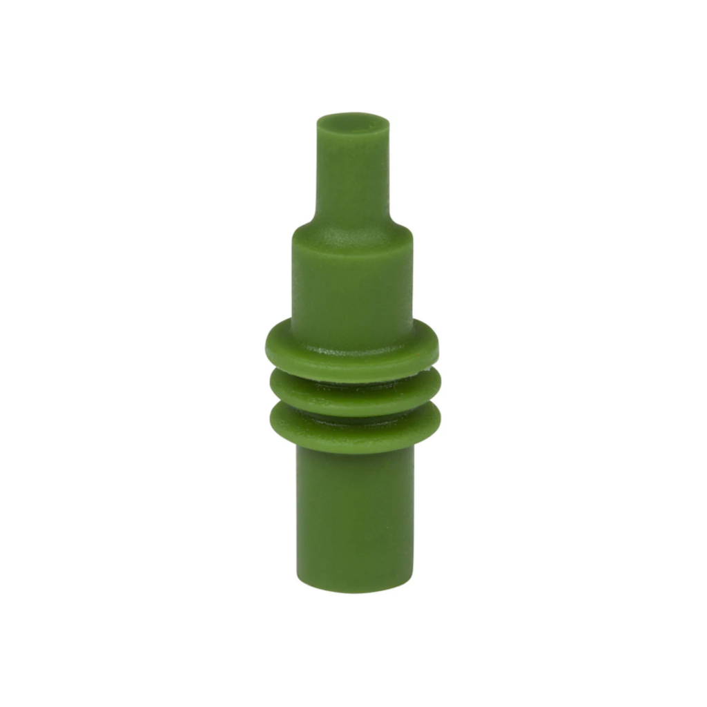Cavity Plug, Weather Pack or Metri-Pack Series, Green - 100 Pack