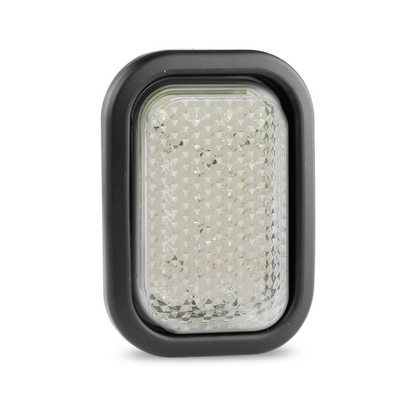 Lamp, LED Autolamps, Reverse Lamp, Rectangular, LED, With Grommet and Plug, White, 10-30v - Each