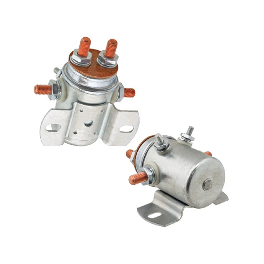 Solenoid, Continuous Duty, Change Over, 12V, 100A - Each