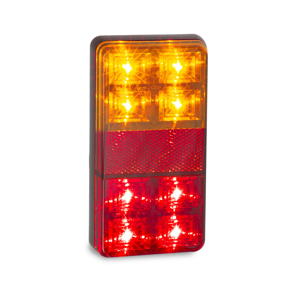 Combination Lamp, LED Autolamps, Stop/Tail Indicator Lamp, 12v - Each