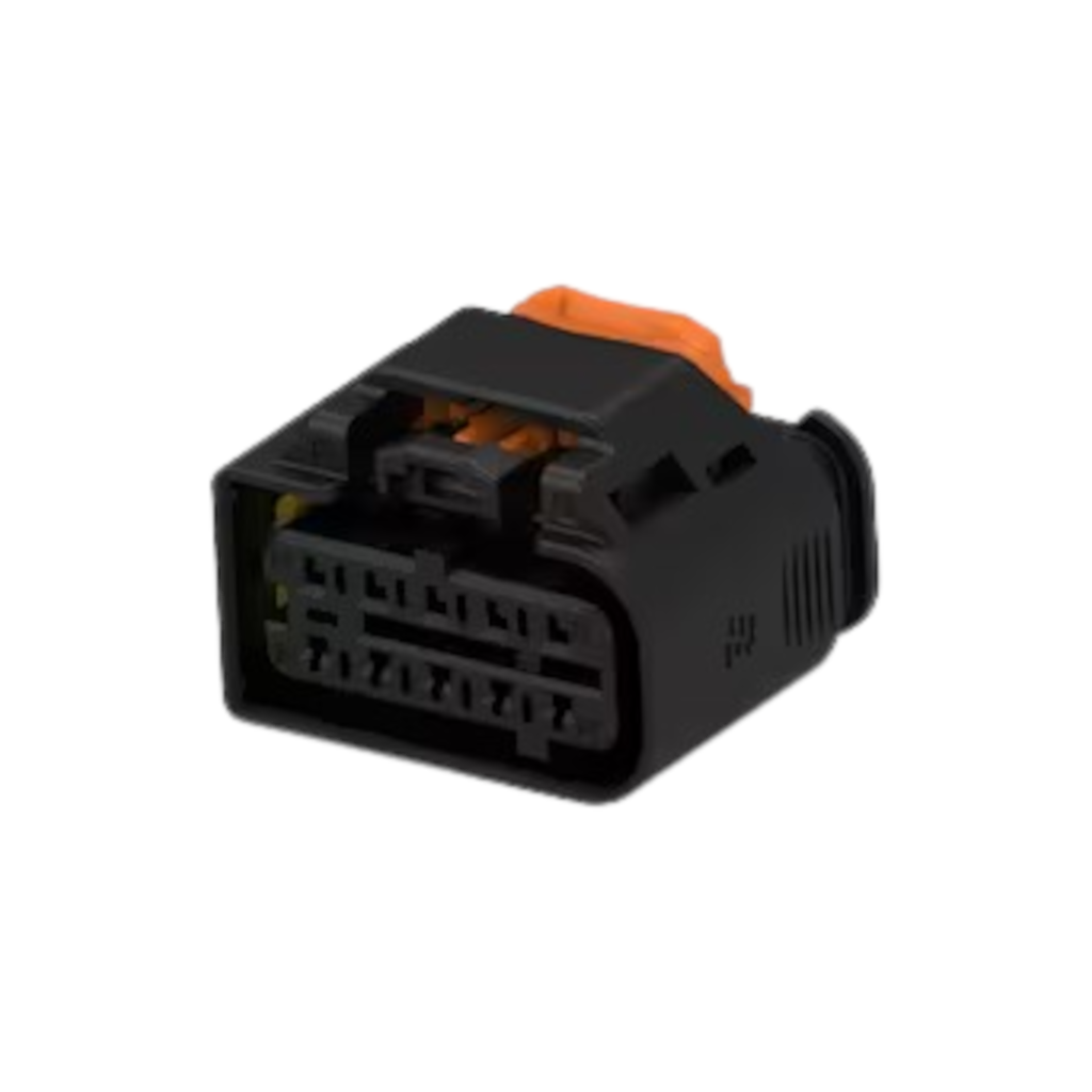 Connector Housing, Receptacle, MCON Series, Black, 10 Position - Each