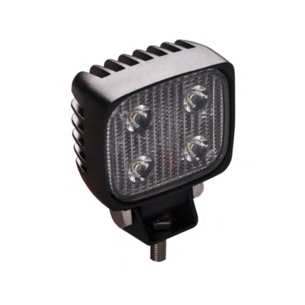 Work Lamp, Mad Goose, LED Flood Beam IP67, 9-32v, 12w, 72 x 64mm - Each