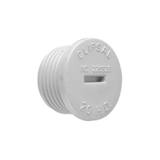 Clipsal Conduit Entry Plug, Screwed, M25 x 1.5, Grey - Each
