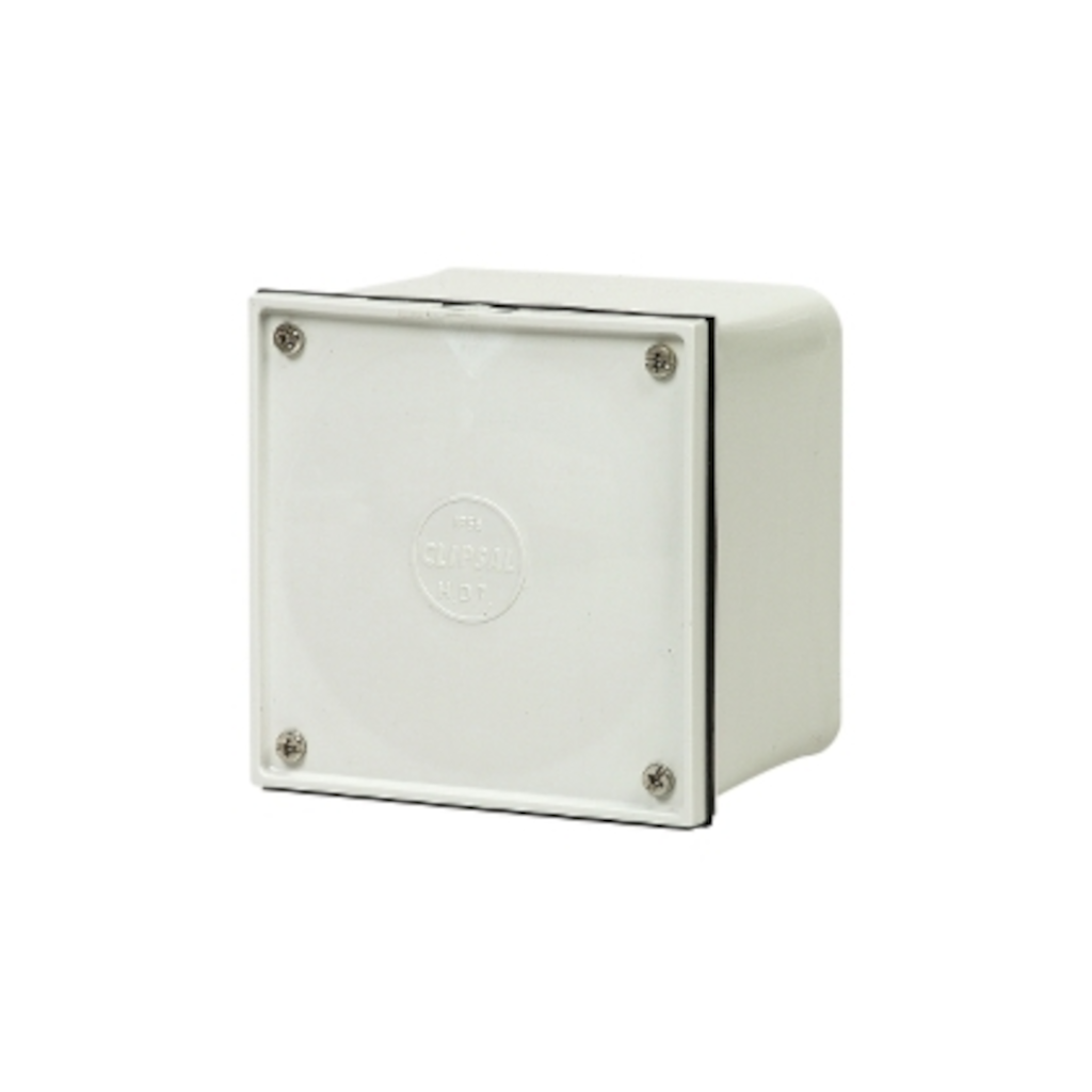 Junction Box, Clipsal, 108 x 108 x 76mm - Each