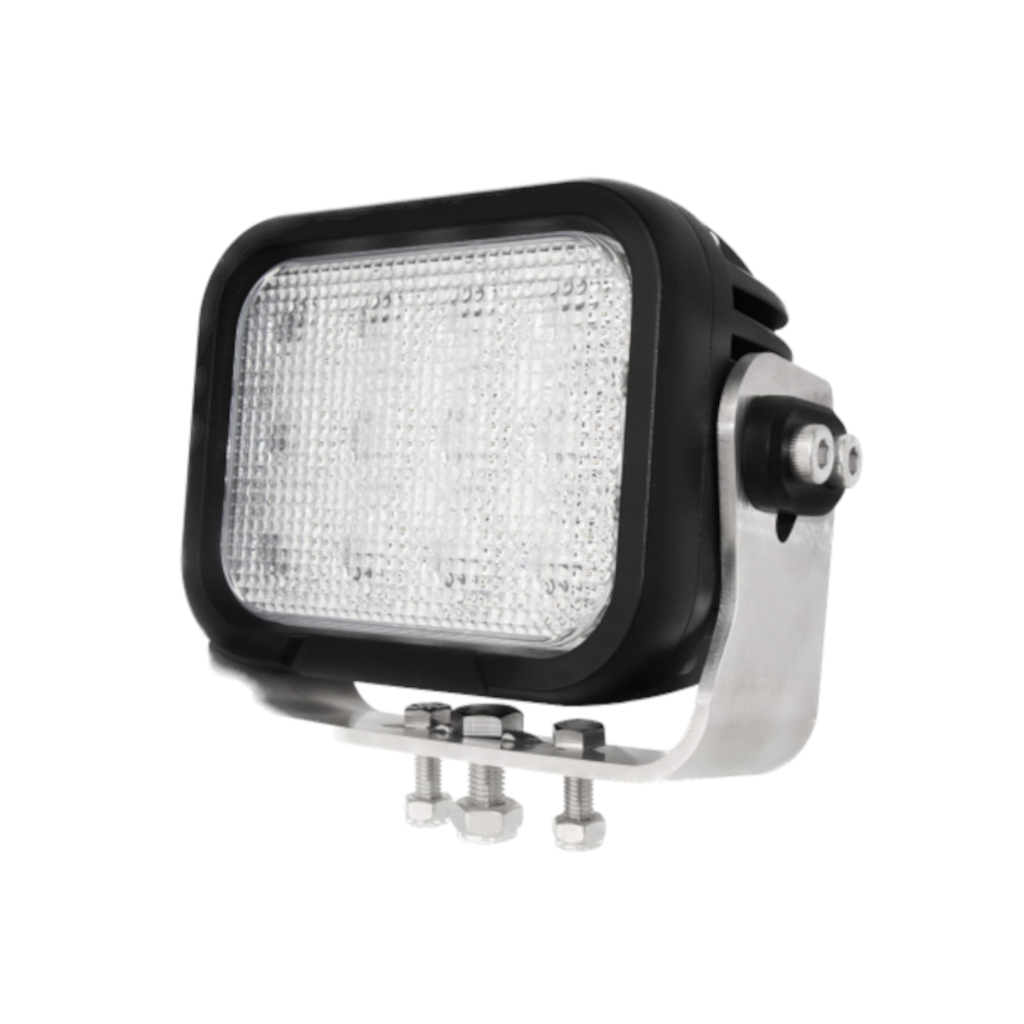 Work Lamp, Mad Goose, Square, Flood Beam, Deutsch, Connector, 9-32v, 10800lm, 120w - Each