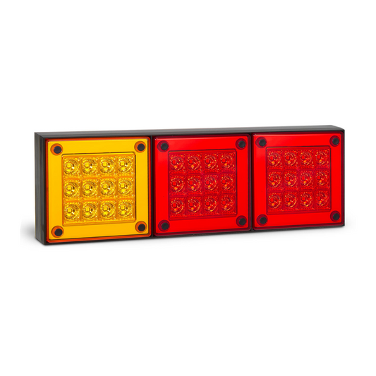 Combination Lamp, LED Autolamps, 280 Series, Stop/Tail/Indicator, 12-24v - Each