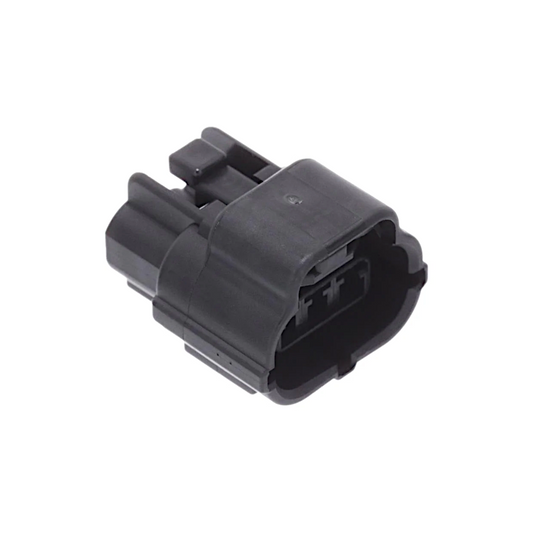 Connector Housing, Econoseal 070, 3 Position, Black - Each