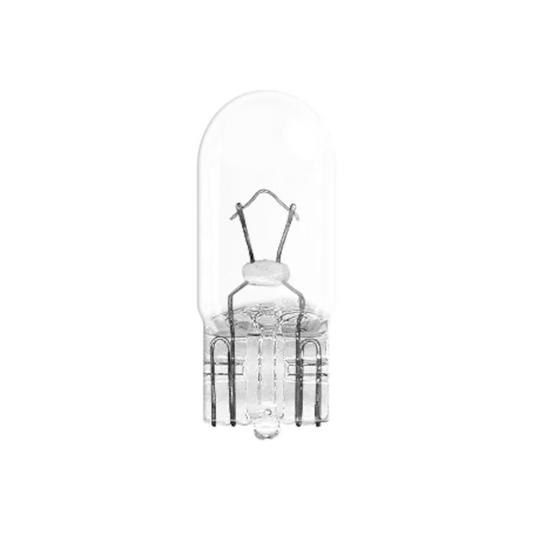 Globe, Osram, Wedge Globe, 12v, 5w - 10 Pack