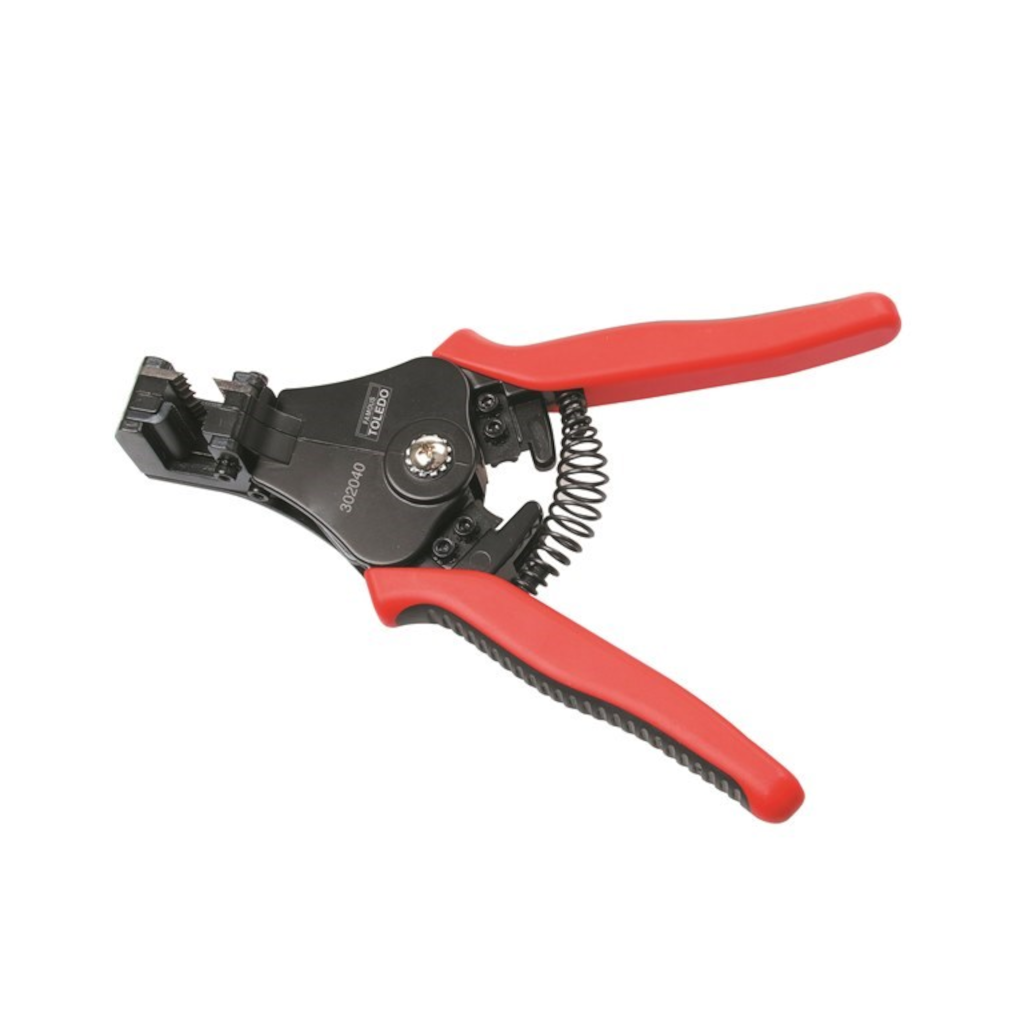 Wire Stripper, Toledo, Pistol Grip, 1mm^2 to 3.2mm^2 Cable - Each