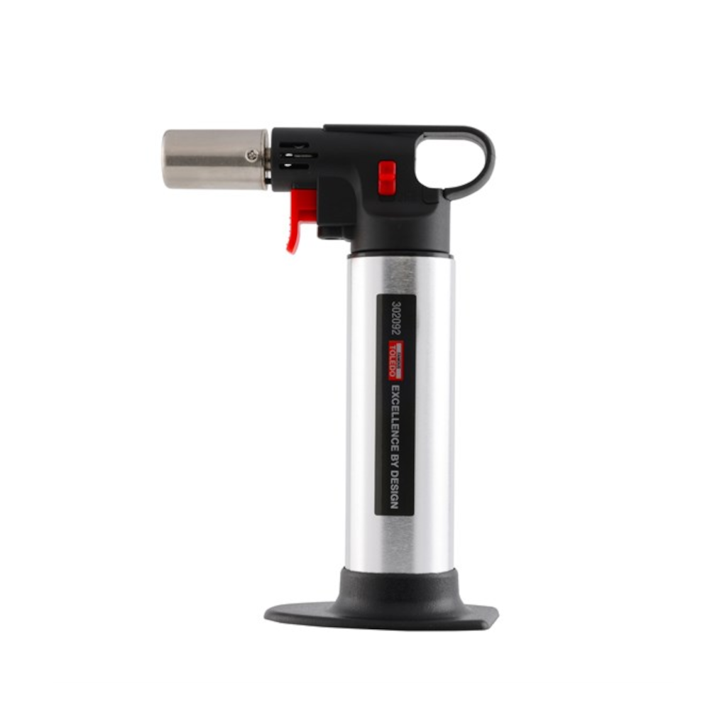 Butane Torch, Toledo, Jet Flame, Detachable Base, 35ml Capacity, 185mm - Each