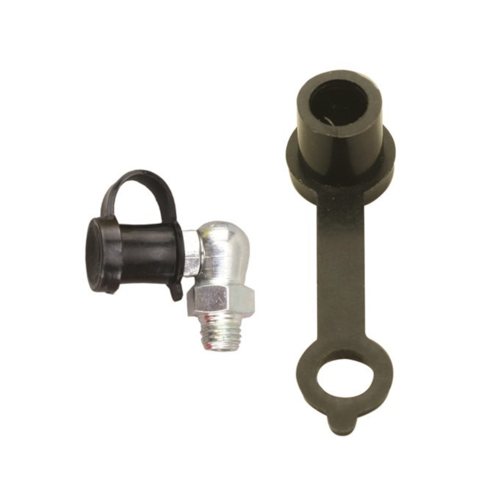 Grease Nipple Caps, Toledo, Protects from Contamination, Fits Standard Sizes, Black - 50 Pack