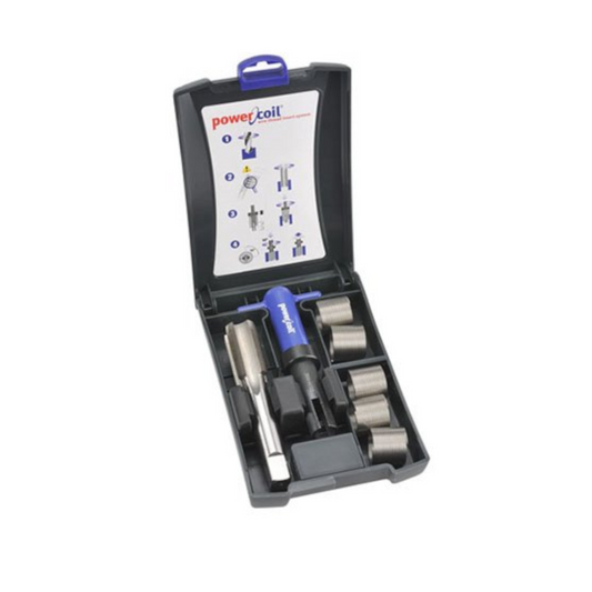 Thread Repair Kit, Power Coil, 24 x 2mm, Includes Tap + Tool and 5 Inserts - Each