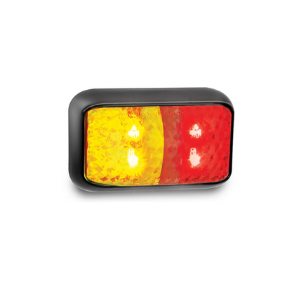 Marker Lamp, LED Autolamps, Side Marker, LED, Red/Amber, 12-24v - Each
