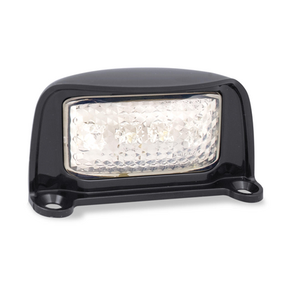 Lamp, LED Autolamps, Licence Plate, LED, Black, 12-24v - Each