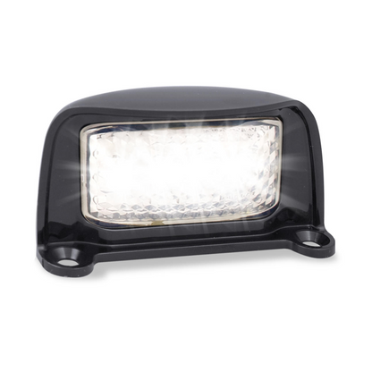 Lamp, LED Autolamps, Licence Plate, LED, Black, 12-24v - Each