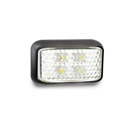 Marker Lamp, LED Autolamps, Front Outline, LED, White, 12-24v - Each