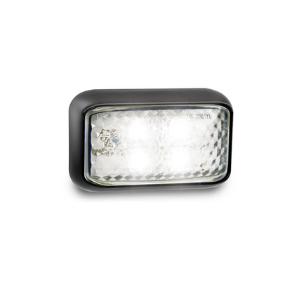Marker Lamp, LED Autolamps, Front Outline, LED, White, 12-24v - Each